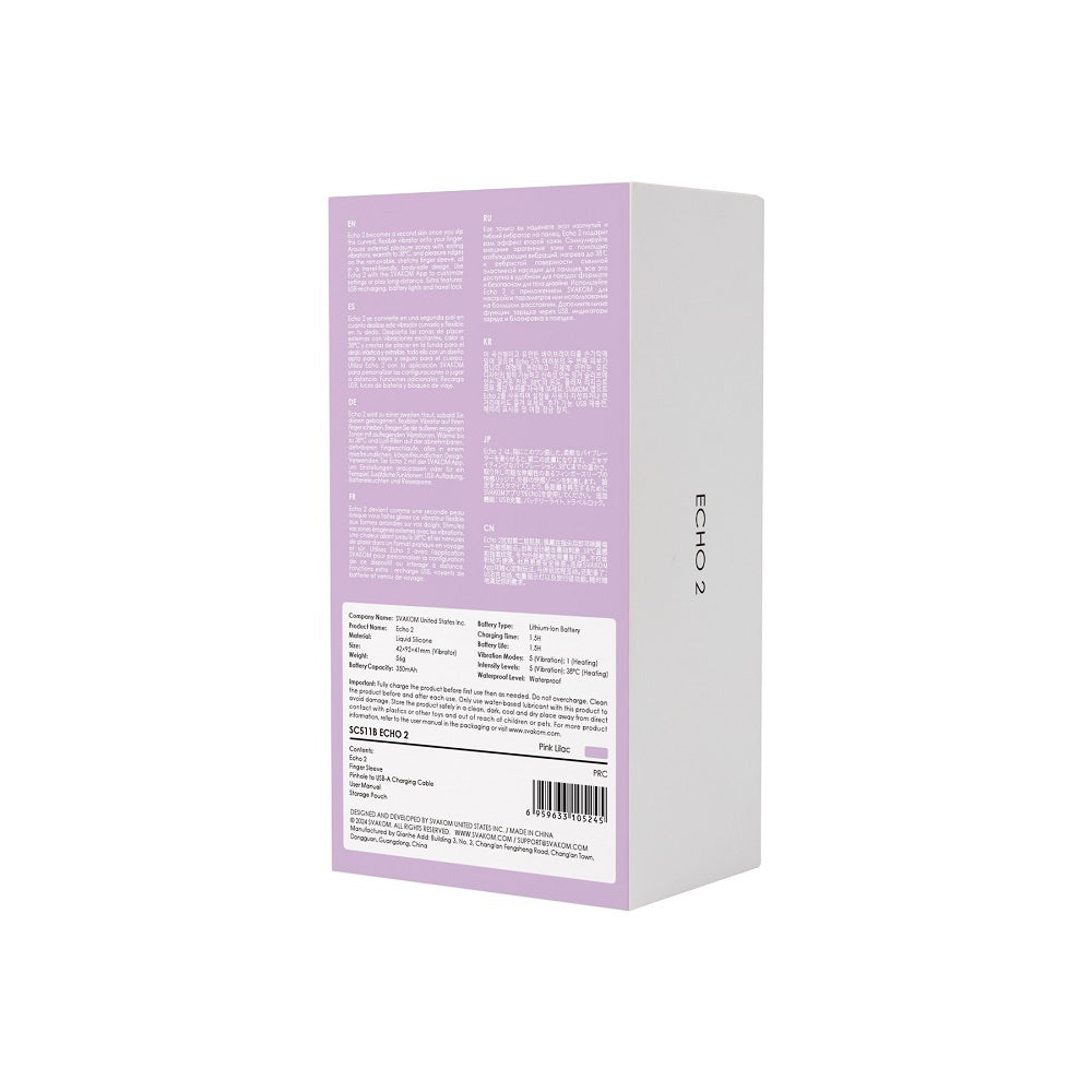 Svakom Echo 2 Panty Vibrator Lilac