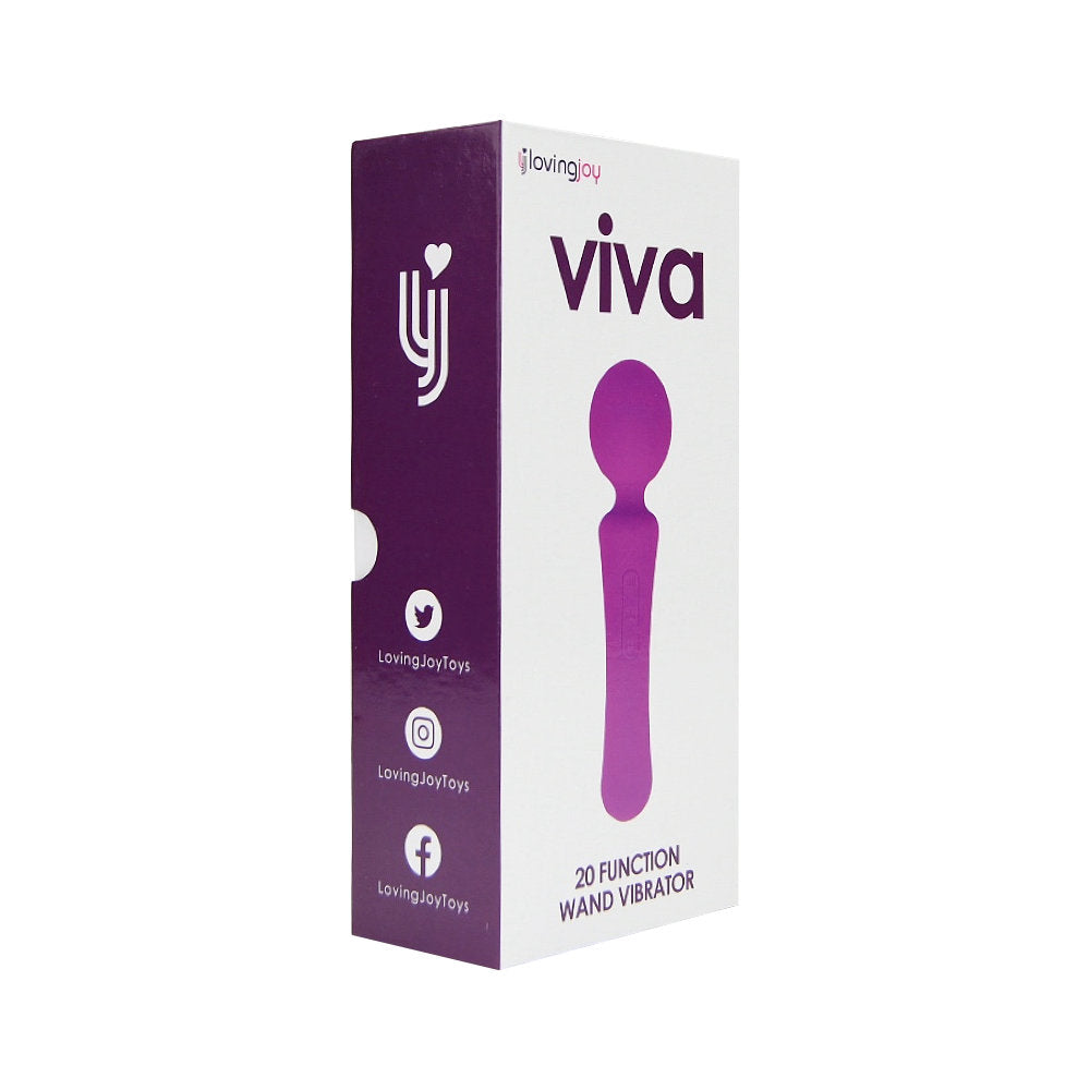 Loving Joy VIVA 20 Function Magic Wand Vibrator