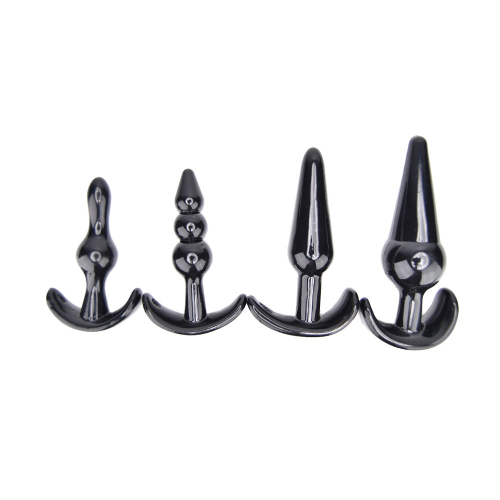 Loving Joy Butt Plug Training Kit Black