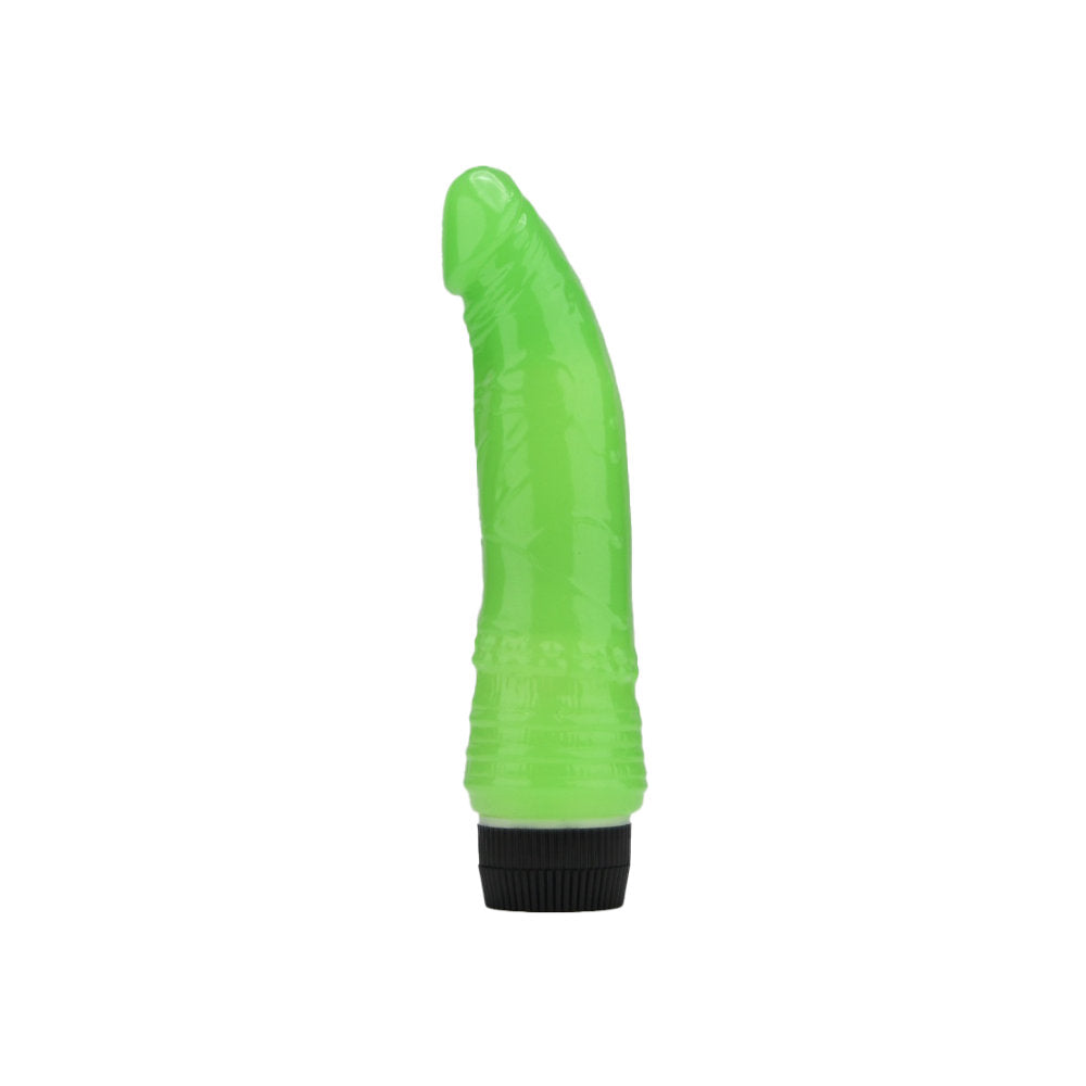 Loving Joy 7 inch Realistic Vibrator Glow in the Dark