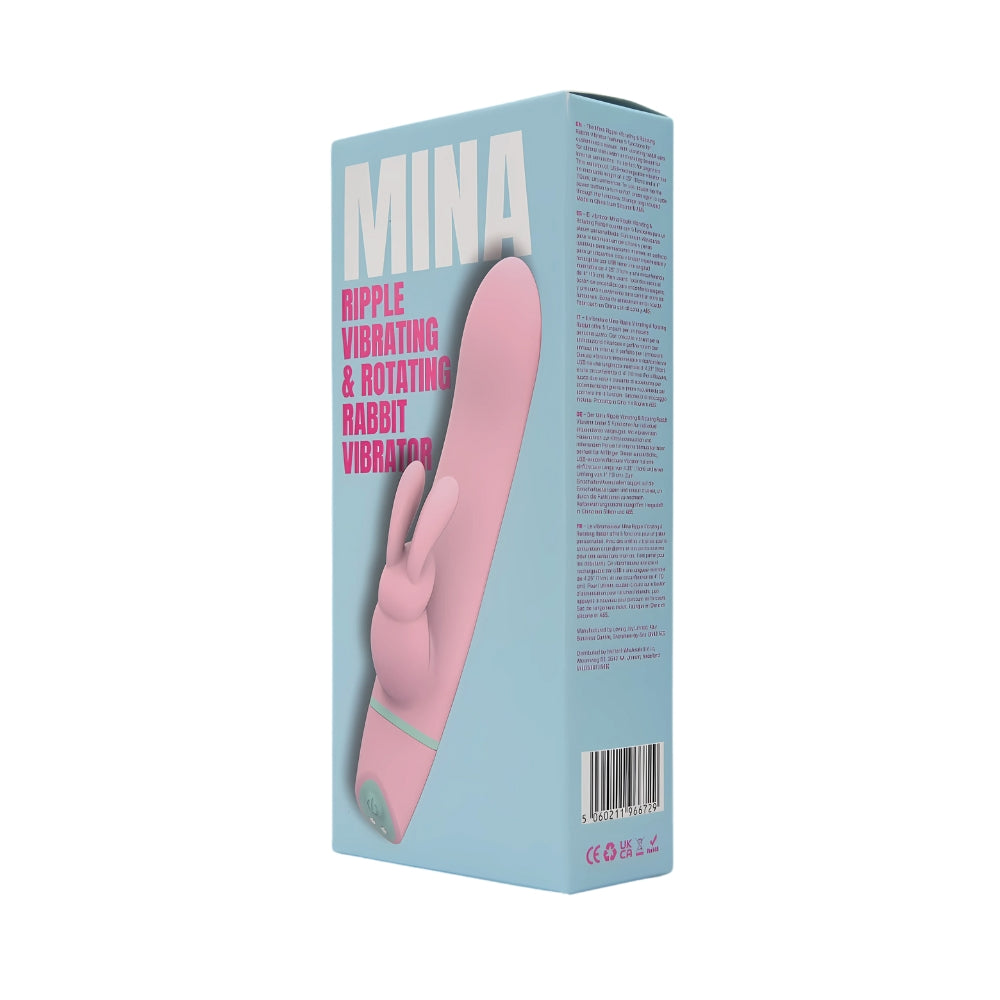 Mina Ripple Vibrating & Rotating Rabbit Vibrator