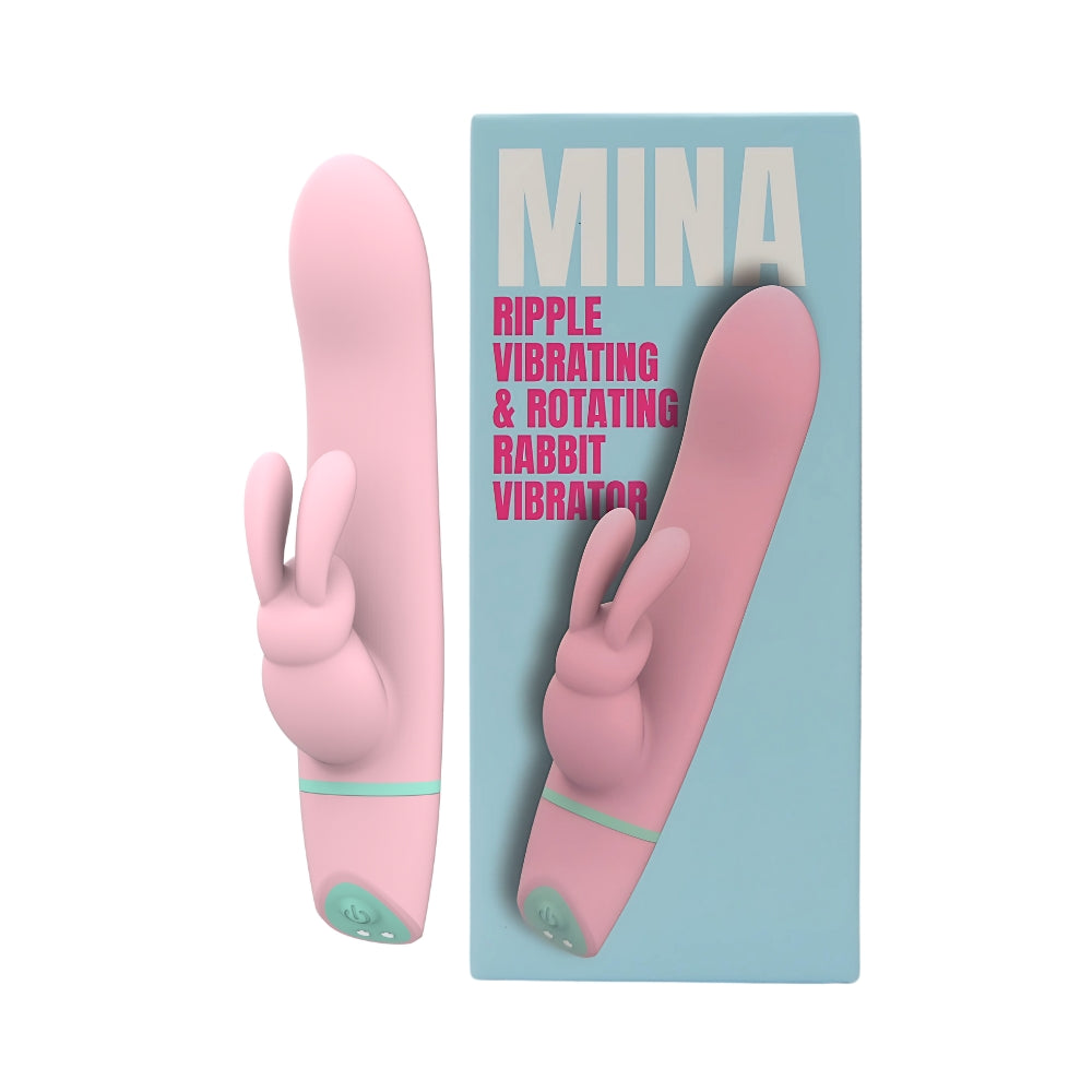 Mina Ripple Vibrating & Rotating Rabbit Vibrator