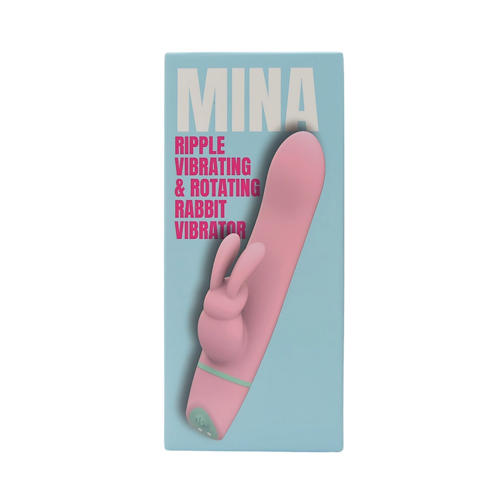 Mina Ripple Vibrating & Rotating Rabbit Vibrator