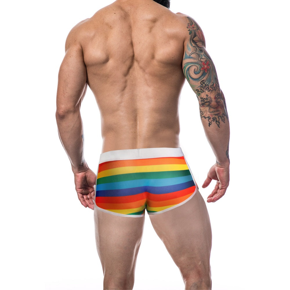 C4M Athletic Trunk Rainbow