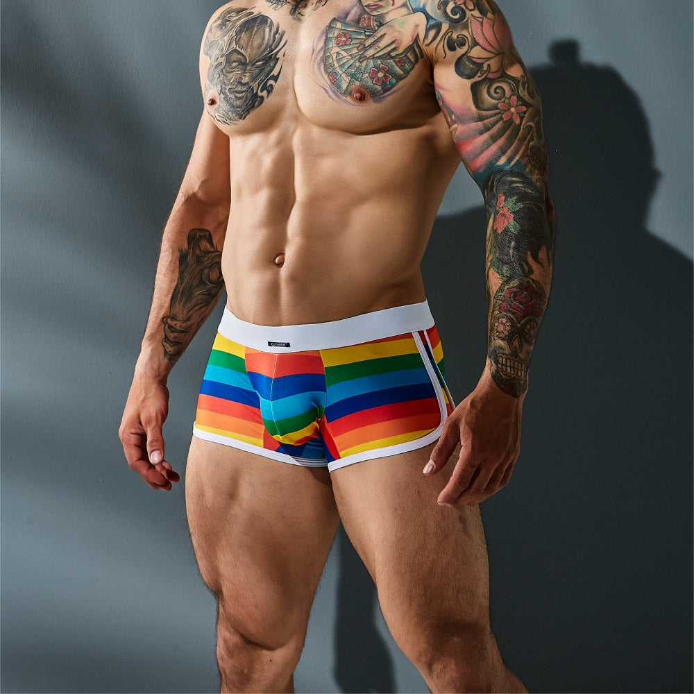 C4M Athletic Trunk Rainbow