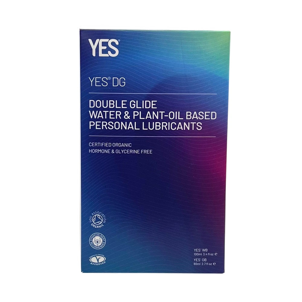 YES Double Glide Natural Lubricant Combo Pack