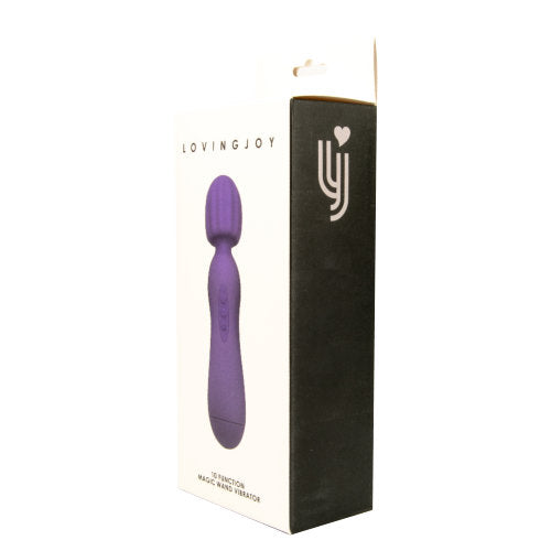 Loving Joy 10 Function Magic Wand Vibrator Purple