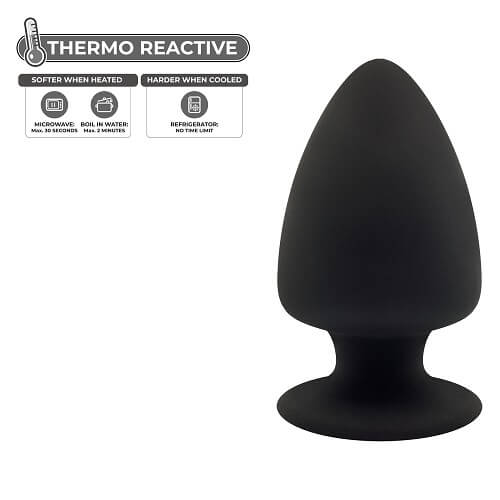 SilexD Dual Density Medium Silicone Butt Plug 4.5 inches