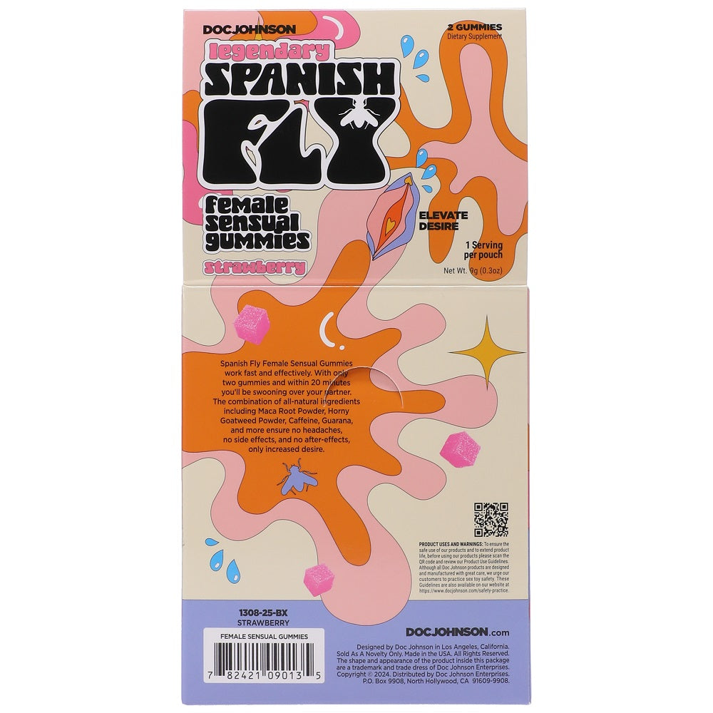 Spanish Fly Female Sex Gummies (2 pack)