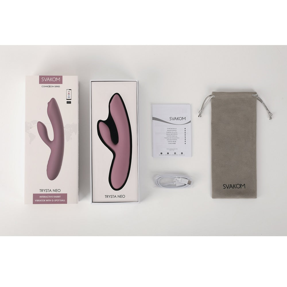 Svakom Trysta Neo Targeted Rolling G-Spot Rabbit Vibrator