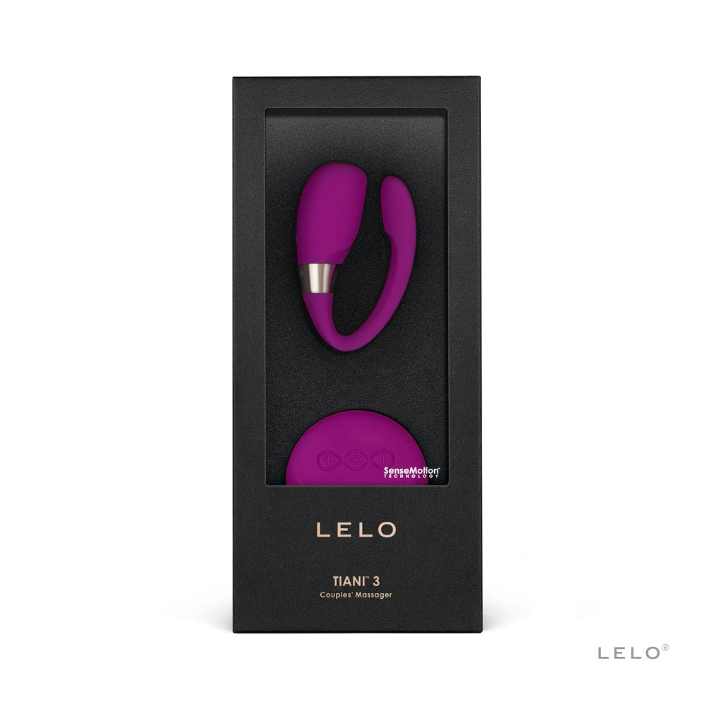 LELO Tiani 3 Couples Massager Deep Rose