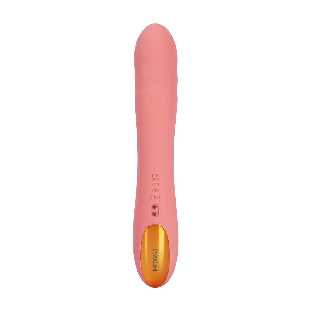 Svakom Ava Neo Interactive Thrusting Vibrator Pink