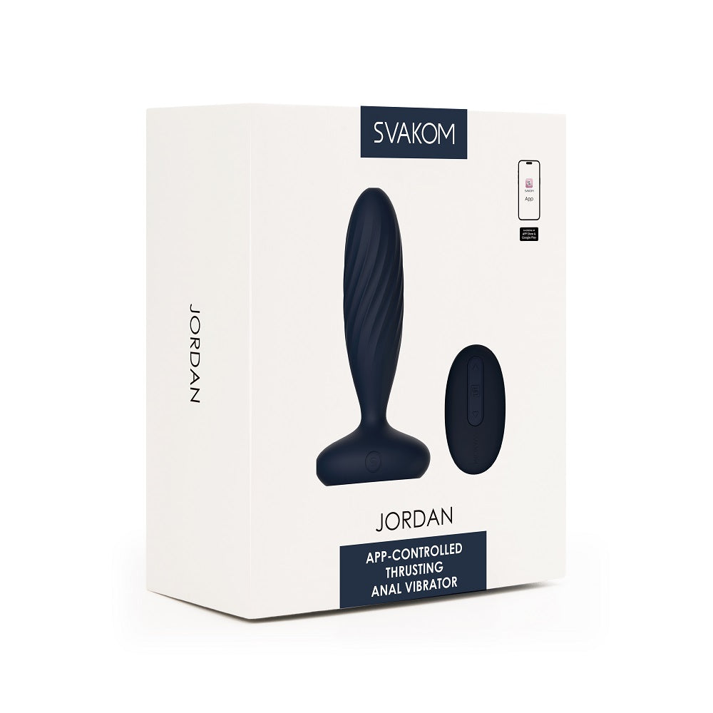 Svakom Jordan App-Controlled Thrusting Anal Vibrator