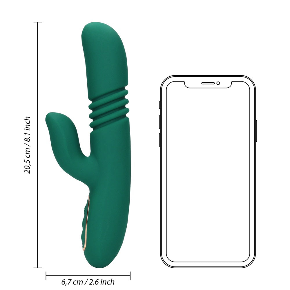 Thrusting and Rotating Rabbit Vibrator