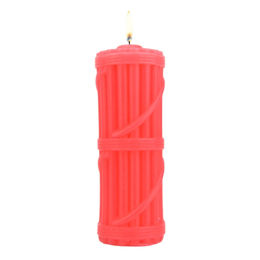 Bound to Play. Hot Wax Candle Red