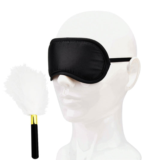Bound to Play. Eye Mask and Feather Tickler Play Kit