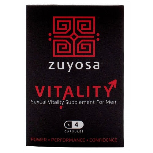 Zuyosa Sexual Vitality Supplement for Men 4 Pack