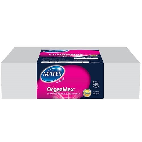 Mates OrgazMax Condoms 144 Clinic Pack