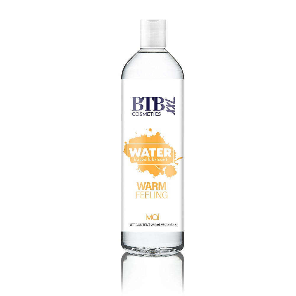 BTB Water Based Warm Feeling Lubricant 250ml